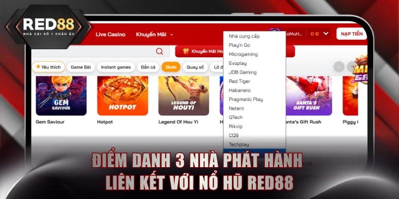 3 nhà cung cấp slot chất lượng cao nên thử